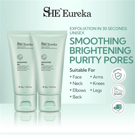 she eureka exfoliating gel review.